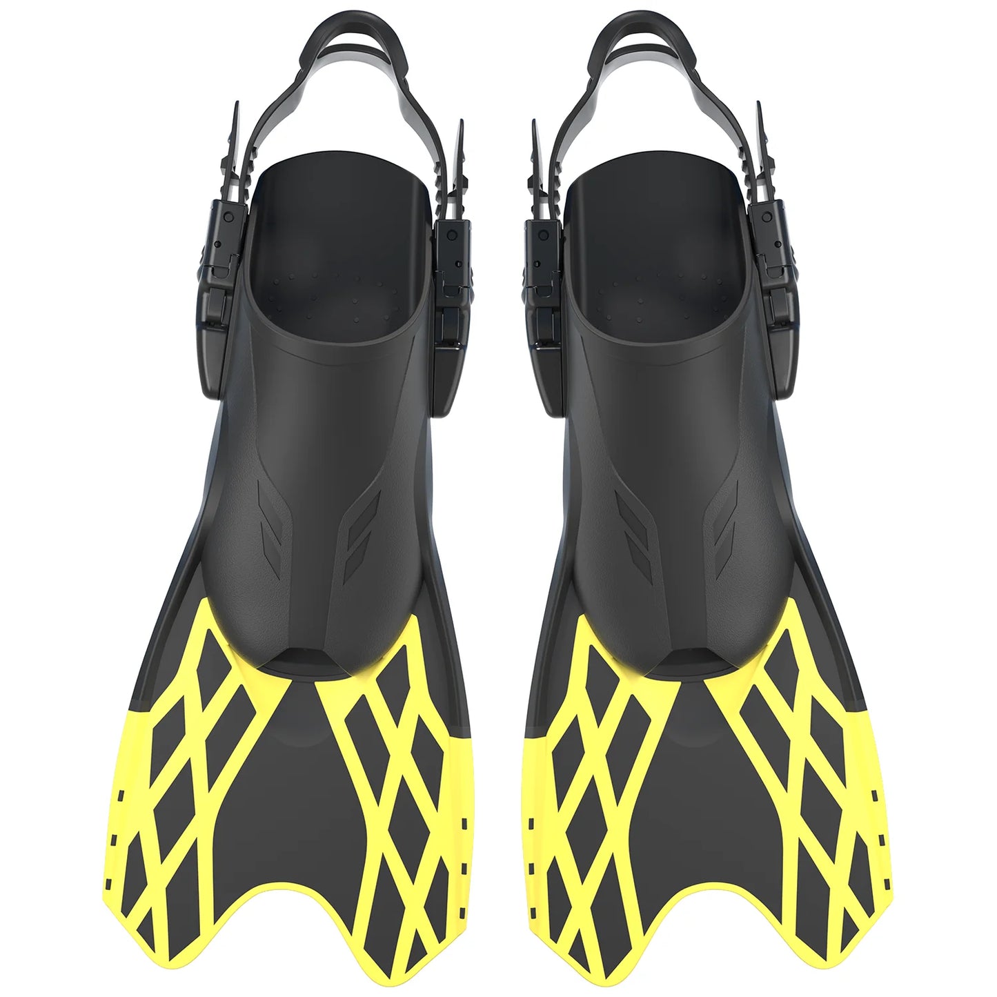 In-Stock Adjustable Adult Colorful Swim Fins for Beach Snorkeling and Diving, product image 5