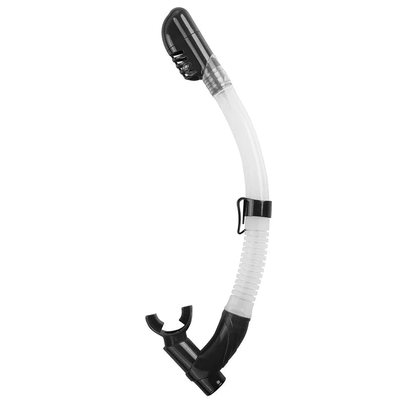 Factory Custom OEM Foldable Soft Silicone Snorkel with PVC Breathing Tube for Snorkeling & Underwater Diving, product image 5