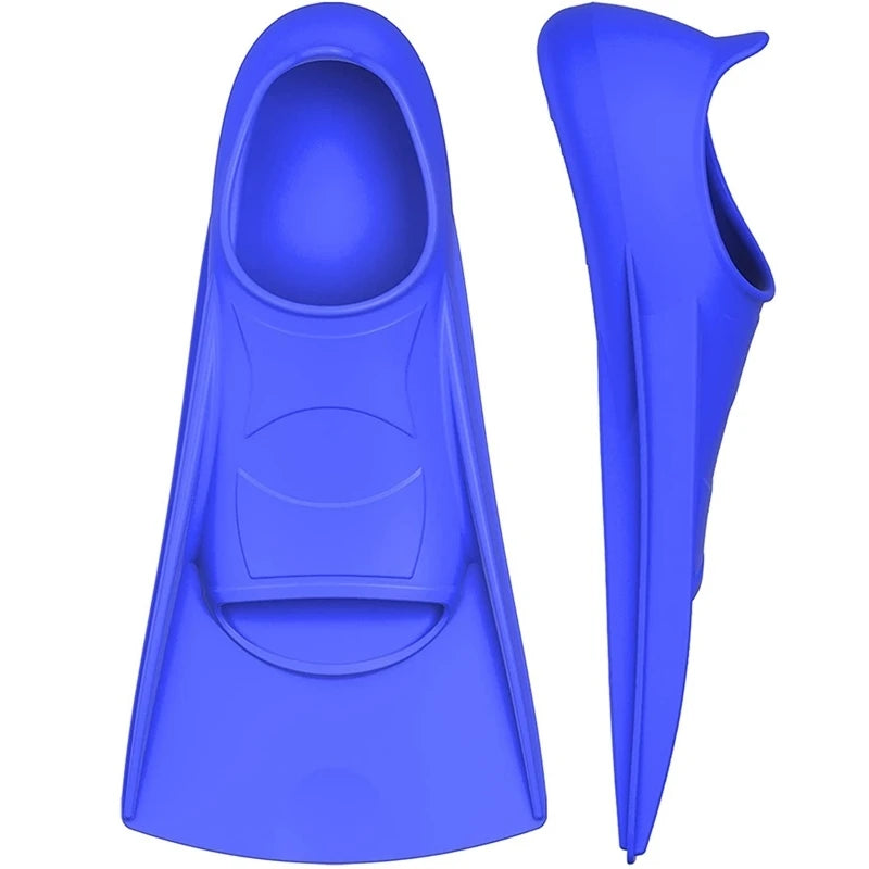 Food Grade Silicone Kids Training Swimming Fins for Surfing Diving Snorkeling Beach Underwater Sports Flippers, product image 5