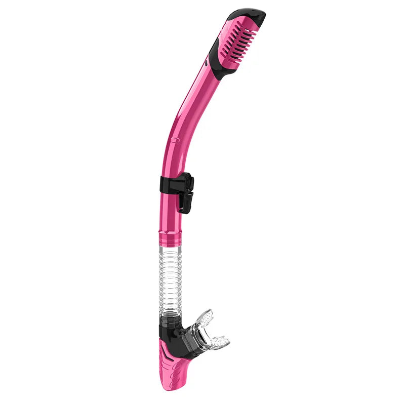 Hot-Selling OEM Dry Diving Snorkel Silicone & PVC Breathing Tube for Snorkeling & Underwater Diving, product image 5