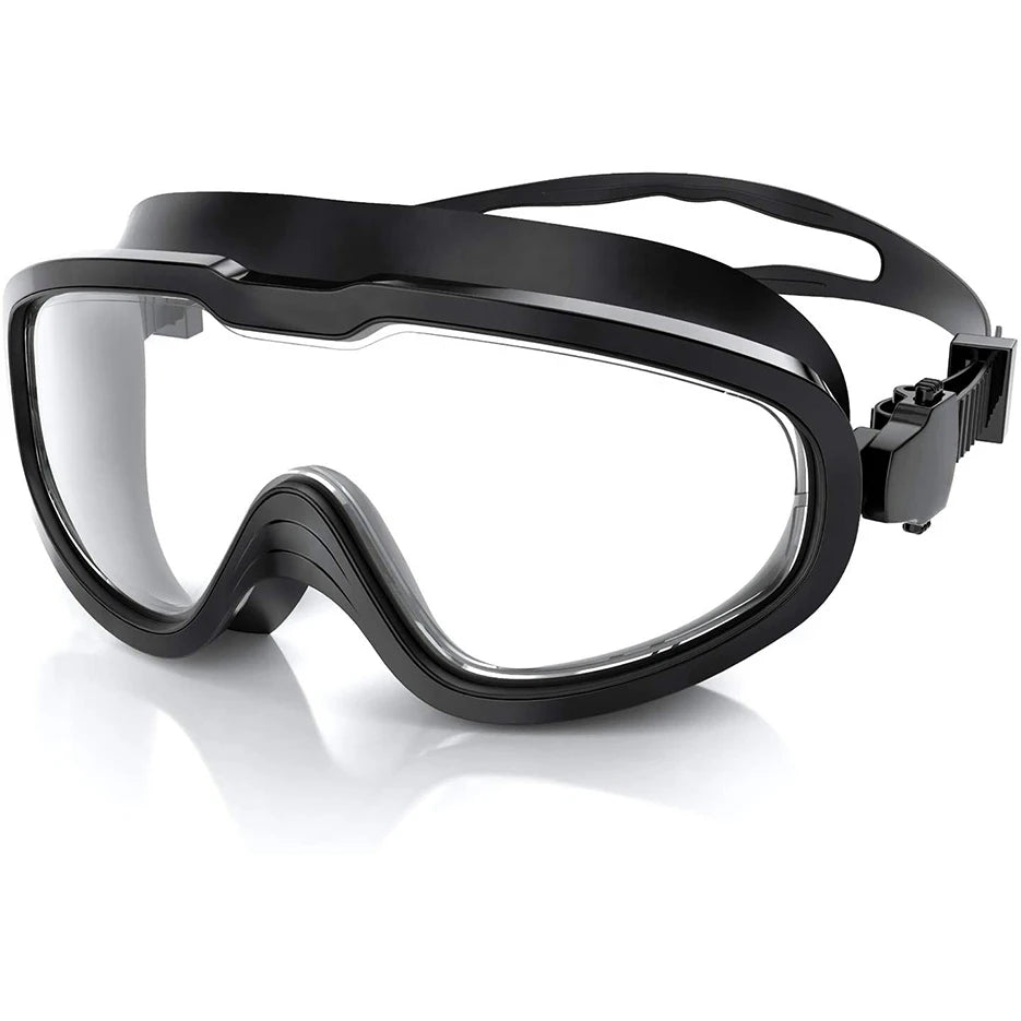 Wide View Swim Goggles Swim Cap Sets for Kids Adults, product image 5