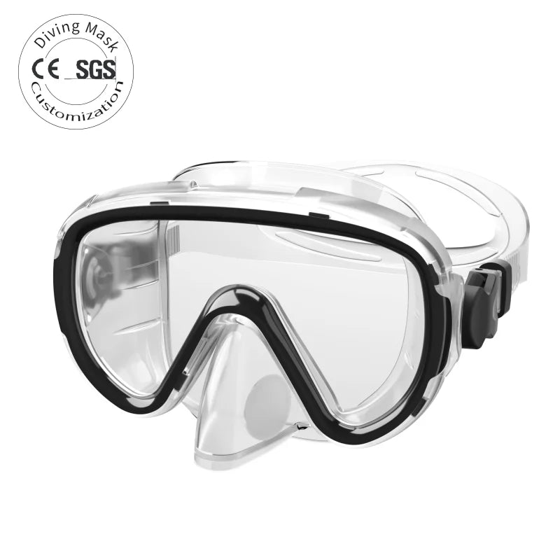 Anti - Fog Tempered Glass Anti - Leak Snorkeling Equipment Diving Equipment Snorkeling Mask for Diving, product image 1