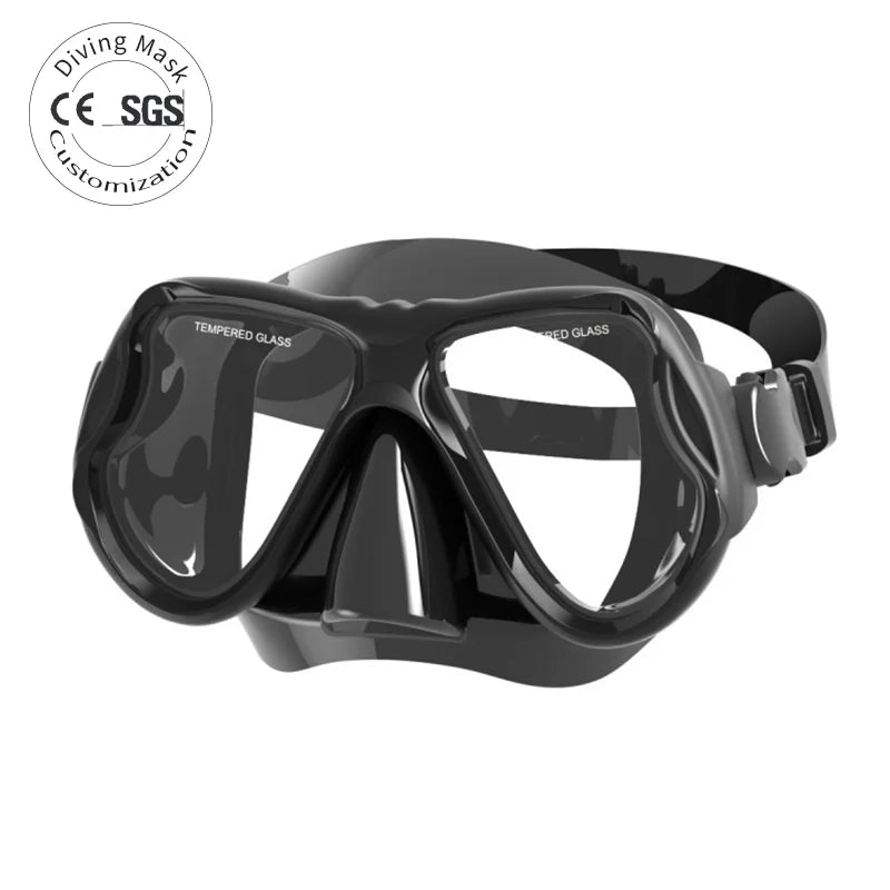 Diving Equipment Food-Grade Silicone Anti-Fog Snorkeling Mask for Snorkeling and Diving, product image 1