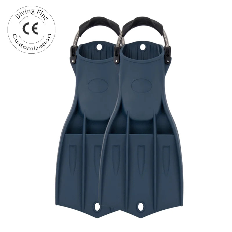 Diving Fins for Scuba Diving and Snorkeling Adventures Versatile and Durable TPE Material, product image 1