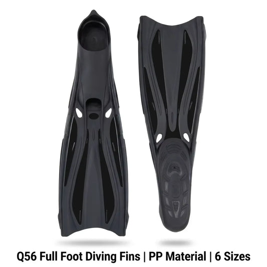 Diving Fins Q56 PP 22 Degree Power Angle Long Blade Swimming Fins for Freediving Spearfishing Equipment Diving Fins, product image 1