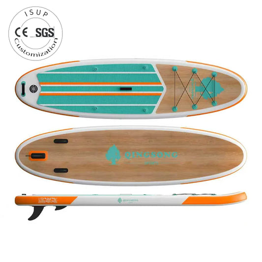 Premium Stand-Up Paddle Board SUP Inflatable Surfboard Drop Stitch Material Excellent Accessory for Water Sports, product image 1