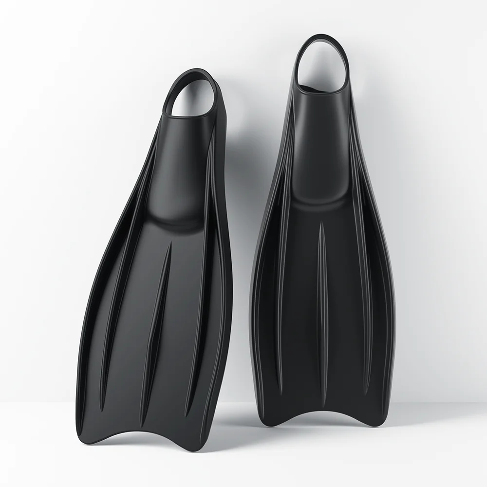 Factory Manufacture Durable TPR New Design Diving Fins for Men and Women Scuba Diving and Freediving, product image 1