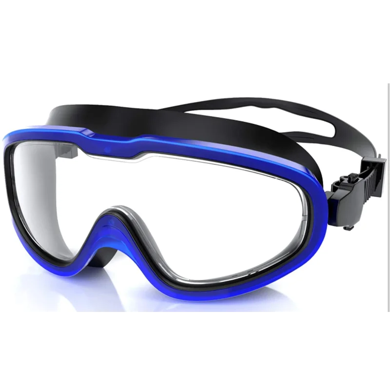 Factory Wholesale Price Anti-fog Wide View UV Protection Swimming Goggles for Kids Adults, product image 1