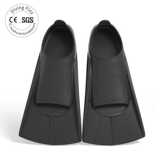 Food Grade Silicone Swimming Fins for Surfing Diving Snorkeling and Underwater Sports Price Flippers, product image 1