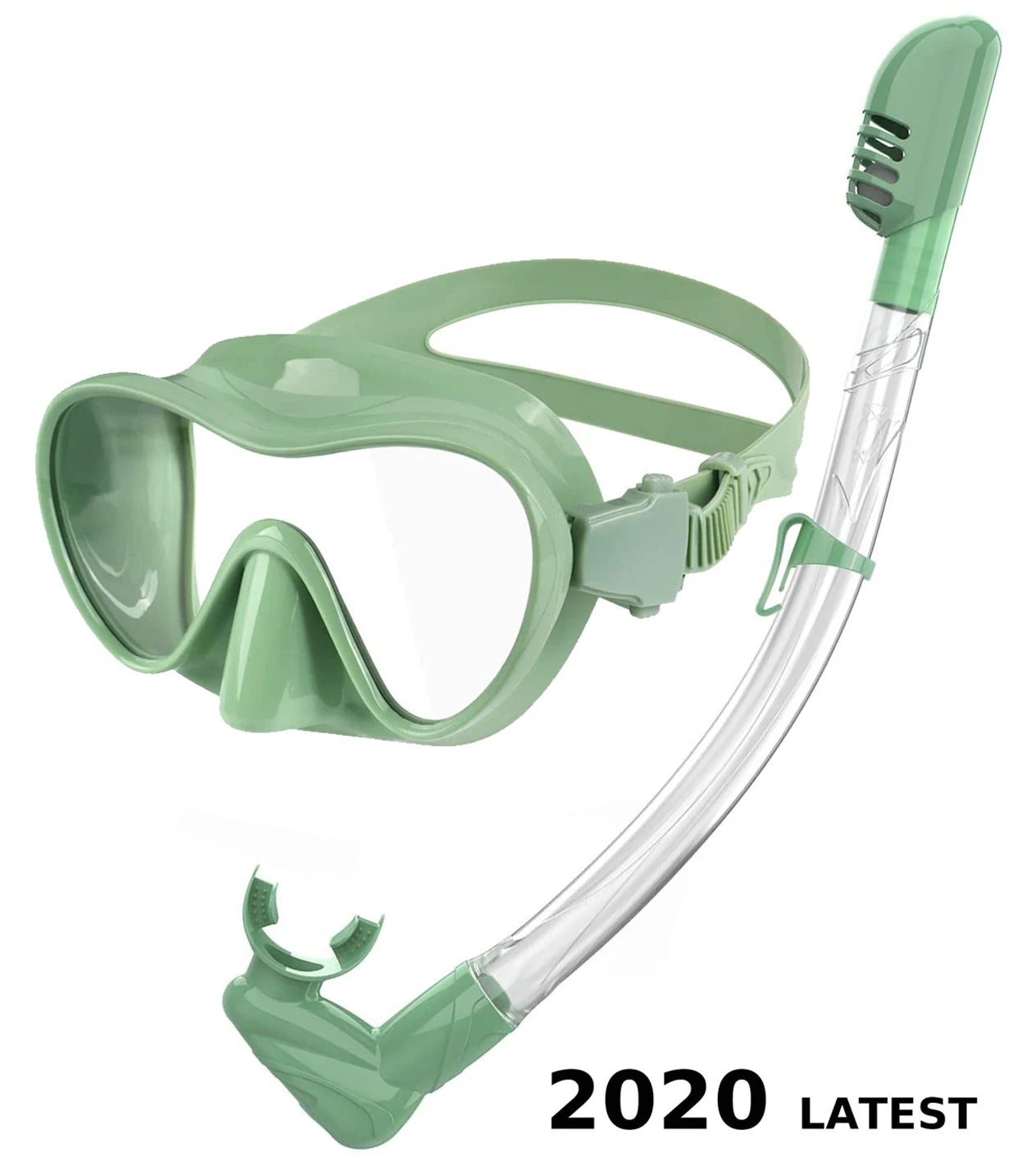 Cheap Snorkel Mask Foldable Dry Top Snorkel Set Anti-Fog Tempered Glass Scuba Mask Professional Snorkeling Gear for Adults, product image 5