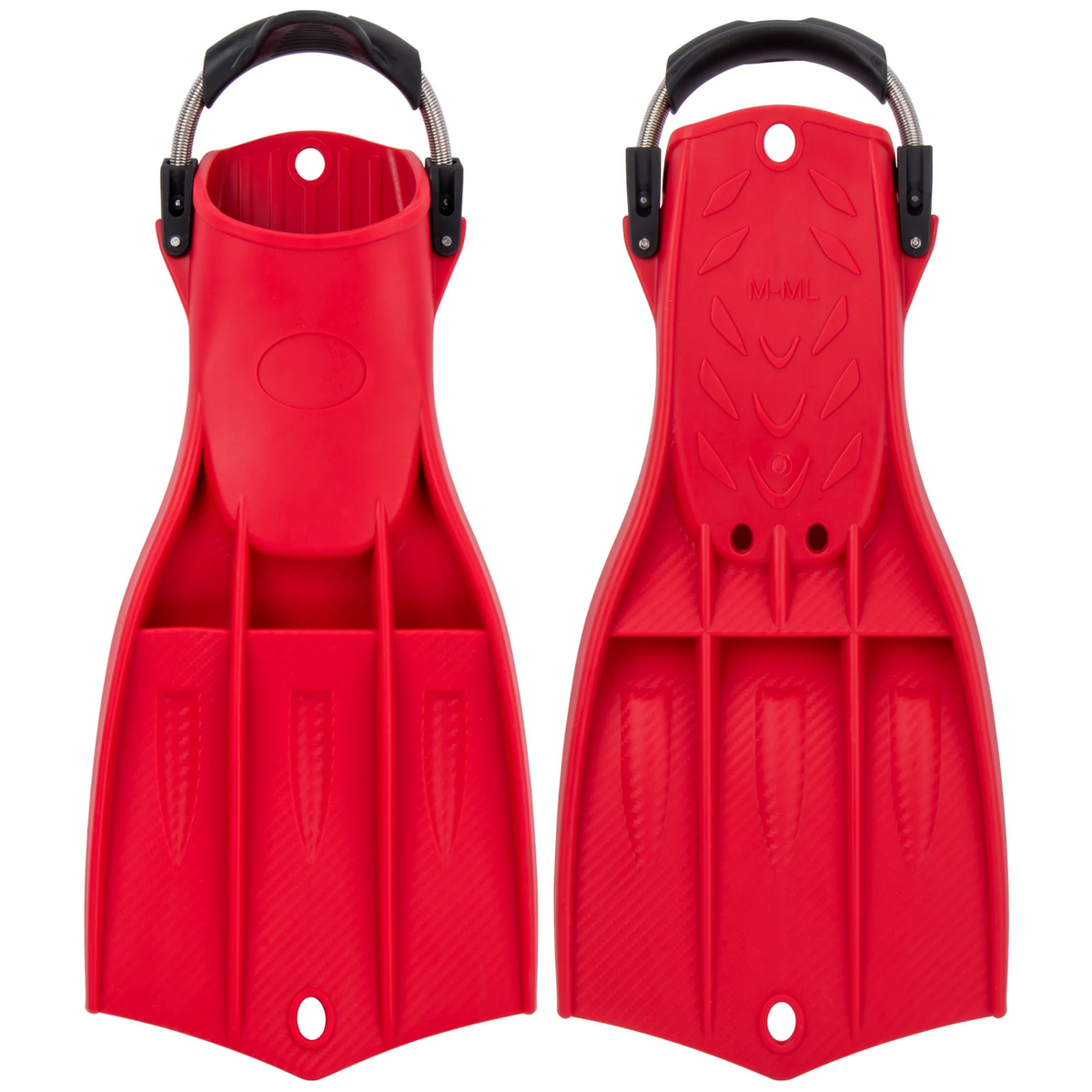 Diving Fins for Scuba Diving and Snorkeling Adventures Versatile and Durable TPE Material, product image 5