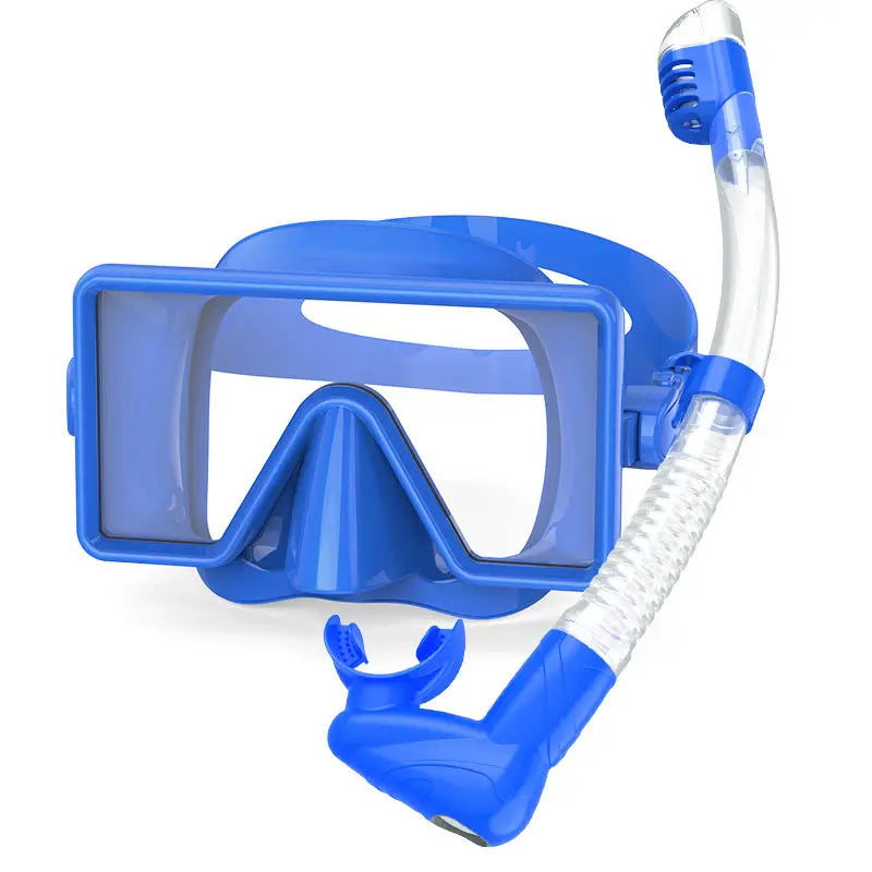 Low Volume Factory-Priced Wide View Tempered Glass Diving Mask and Snorkel with Excellent Visibility, product image 2