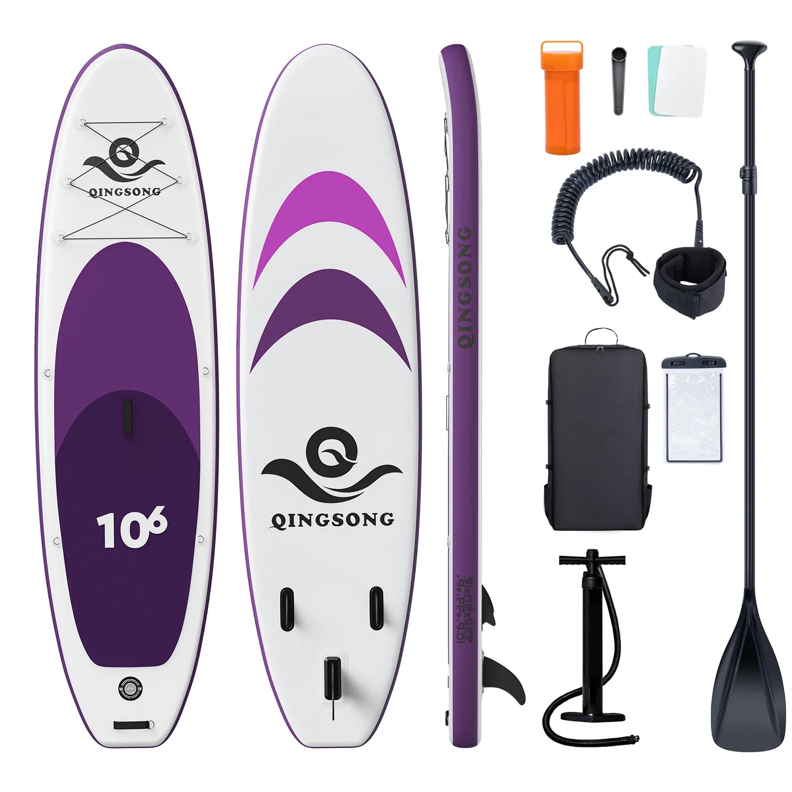 Stand up Paddleboard SUP Inflatable Surfboard Drop Stitch Material Excellent Accessory for Water Sports, product image 5
