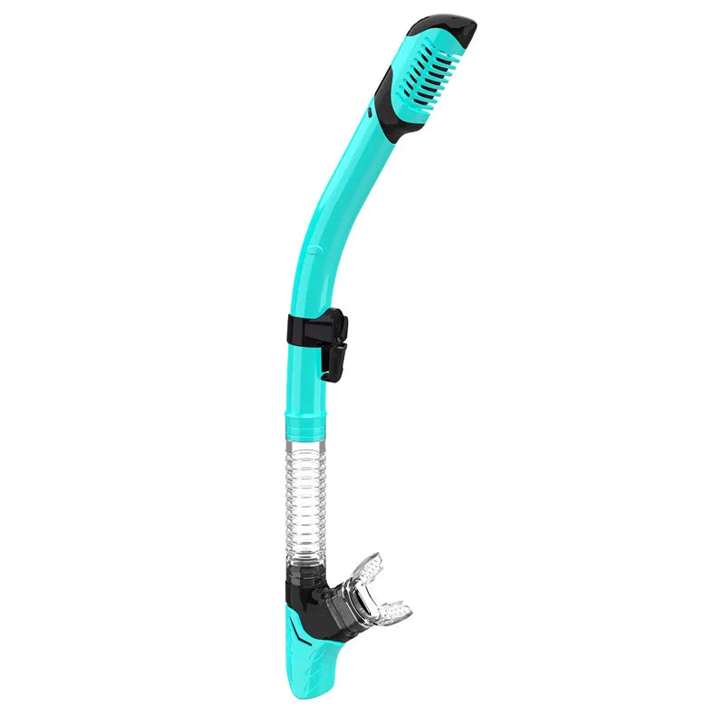 Hot-Selling OEM Dry Diving Snorkel Silicone & PVC Breathing Tube for Snorkeling & Underwater Diving, product image 2