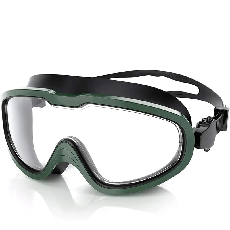 Wide View Swim Goggles Swim Cap Sets for Kids Adults, product image 4