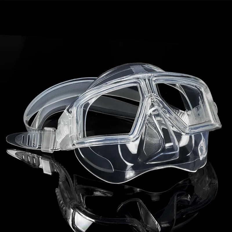 Anti-UV Professional High Definition Transparent Snorkeling Mask Swimming Goggles Diving Mask, product image 3