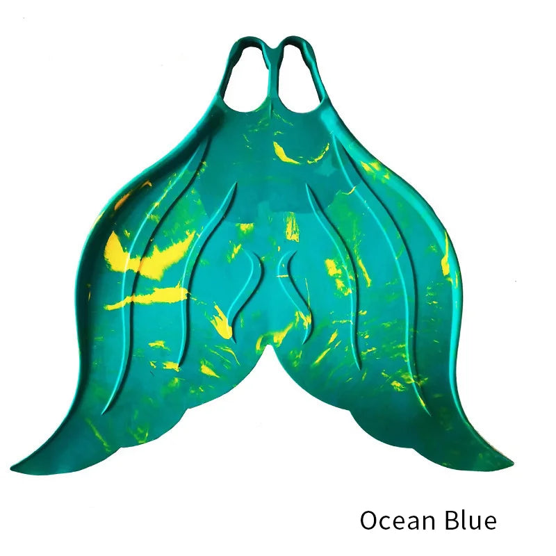 New Professional Durable Silicone Mermaid Monofin Training Diving Flippers for Kids & Adults in Stock, product image 3