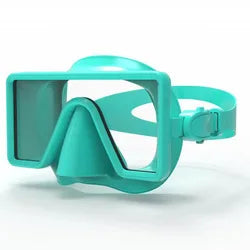 Panoramic Wide View Silicone Diving Square Goggles Scuba Diving Snorkeling Mask for Teenager, product image 4