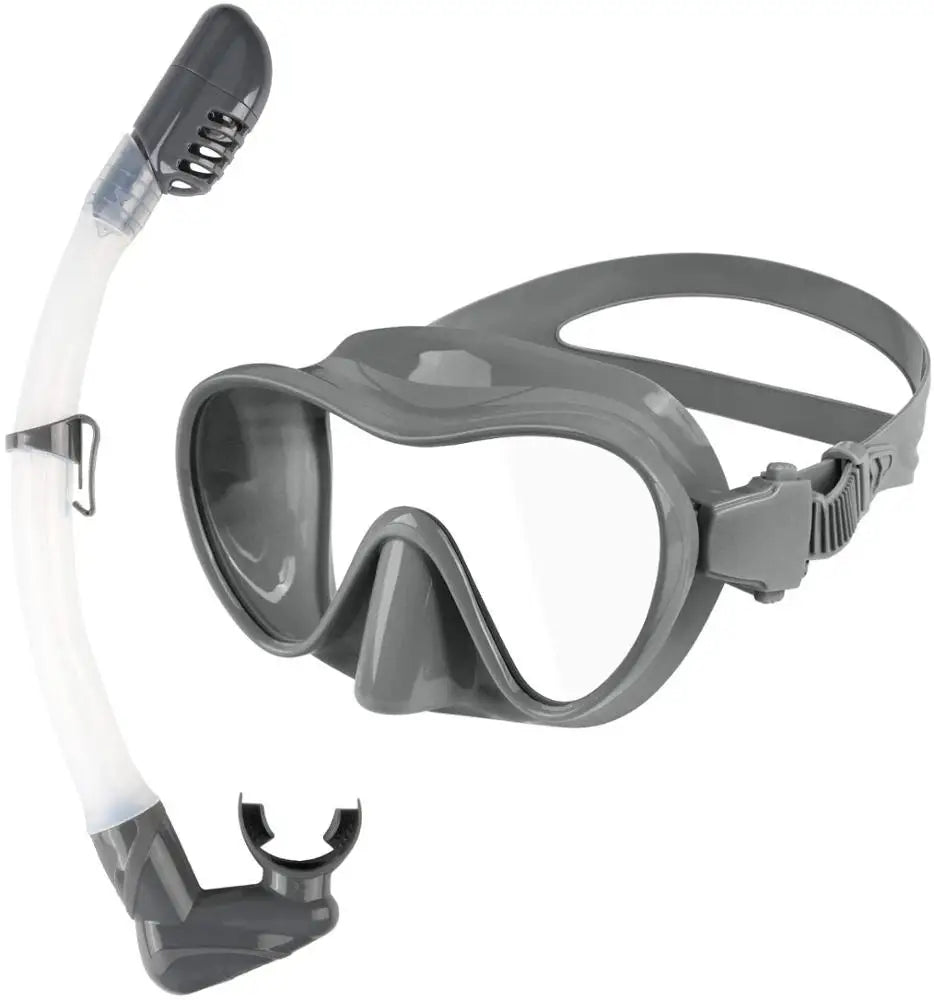 Kids Adult Silicone Diving Mask and Snorkel Set Professional scuba Diving Set, product image 3