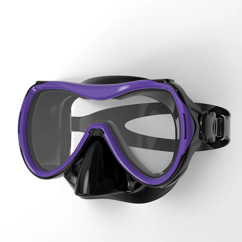 Top Dive Mask for Scuba Diving Silicone Comfort Anti Fog Leak Proof UV Shield Anti Fog Lens Adjustable Silicone Dive Mask, product image 5