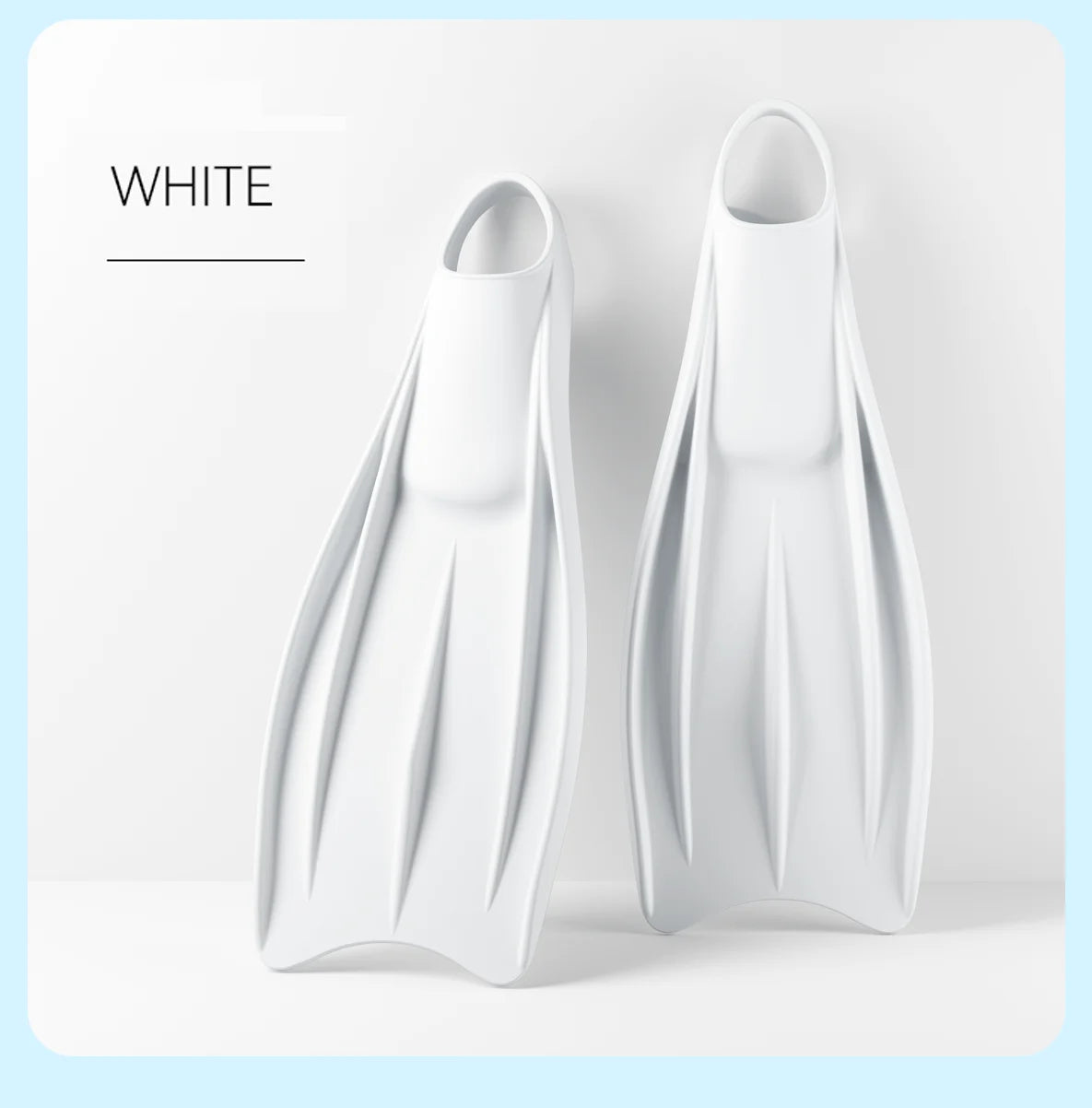 Factory Manufacture Durable TPR New Design Diving Fins for Men and Women Scuba Diving and Freediving, product image 5