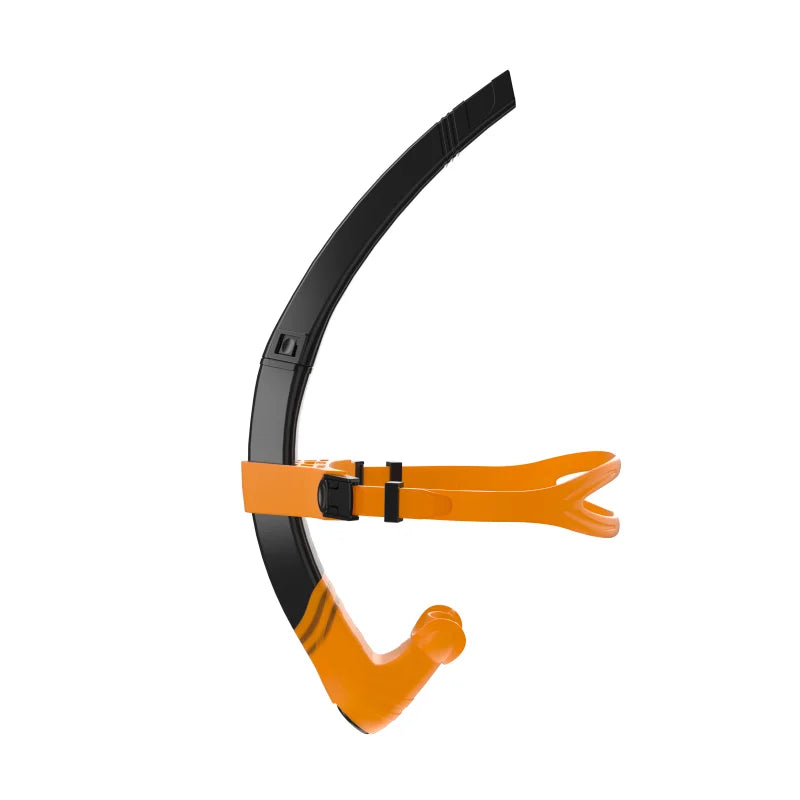 Elastic Headband Small Resistance Large Caliber Front Snorkel for Swimming Freestyle Training Made Durable Silicone, product image 3