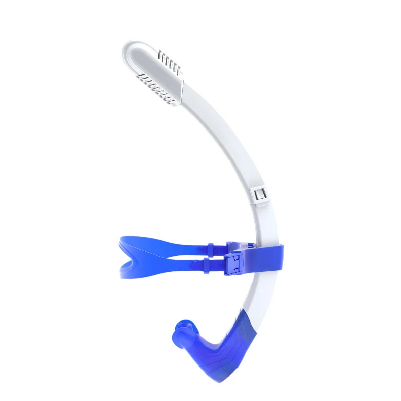 Accepted Food-Grade Silicone Dry Adjustable Small Resistance Large Caliber Front Snorkel 43cm Unisex Swimming Freestyle, product image 3