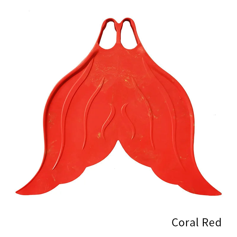 New Professional Durable Silicone Mermaid Monofin Training Diving Flippers for Kids & Adults in Stock, product image 5
