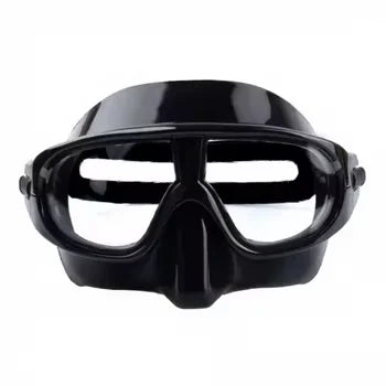 New Liquid Silicone Spearfishing Mask Snorkeling Goggles Anti-fog Scuba Dive Gear Free Diving Double Lens Mask, product image 4