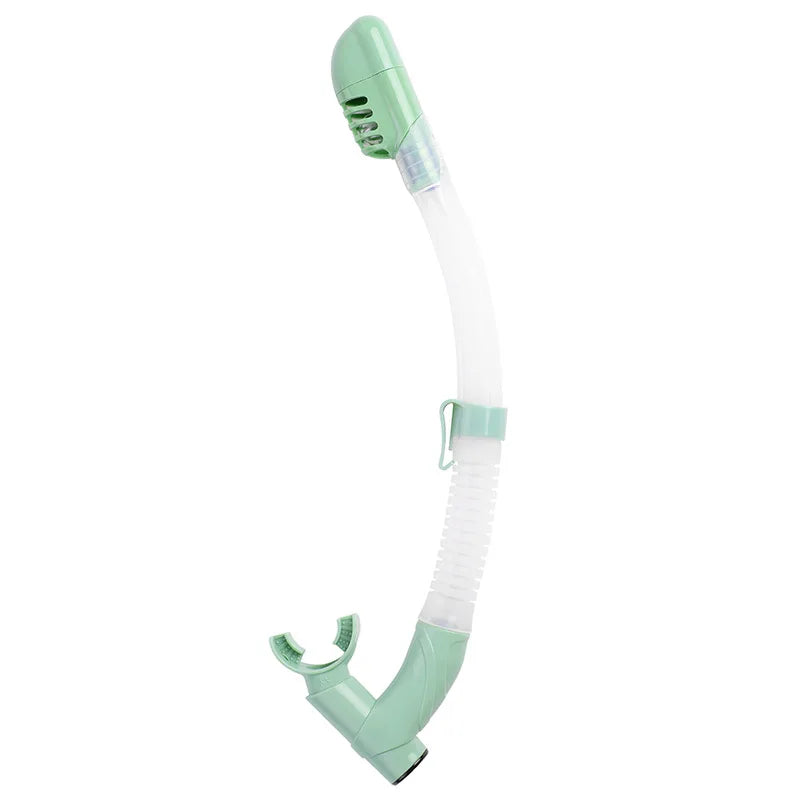 Factory Custom OEM Foldable Soft Silicone Snorkel with PVC Breathing Tube for Snorkeling & Underwater Diving, product image 3