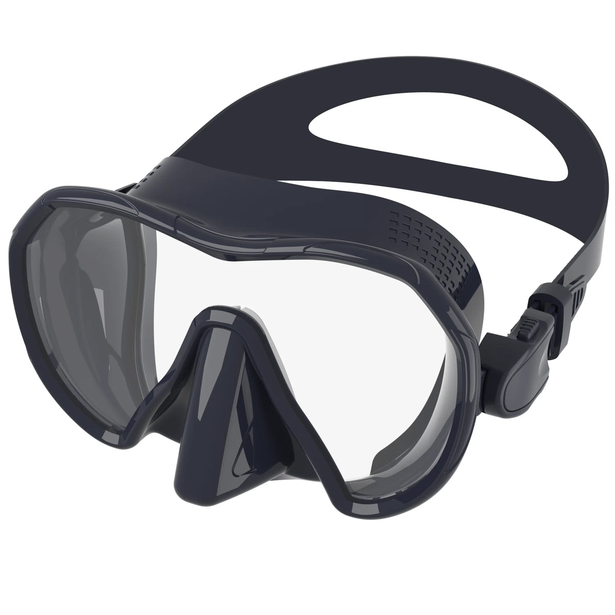 Low-Volume Anti-Fog Silicone Diving Mask Adjustable for Snorkeling Diving Freediving with Customized Logo, product image 2