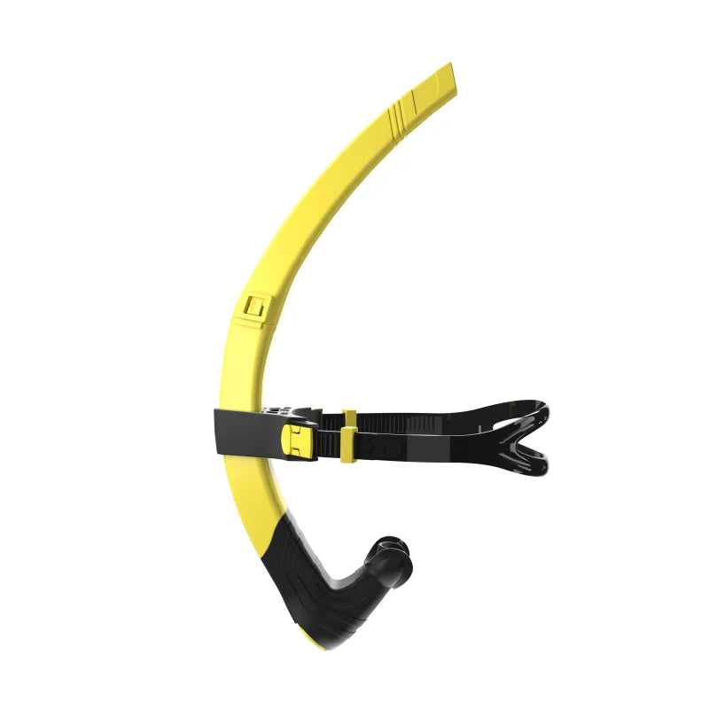 Elastic Headband Small Resistance Large Caliber Front Snorkel for Swimming Freestyle Training Made Durable Silicone, product image 5