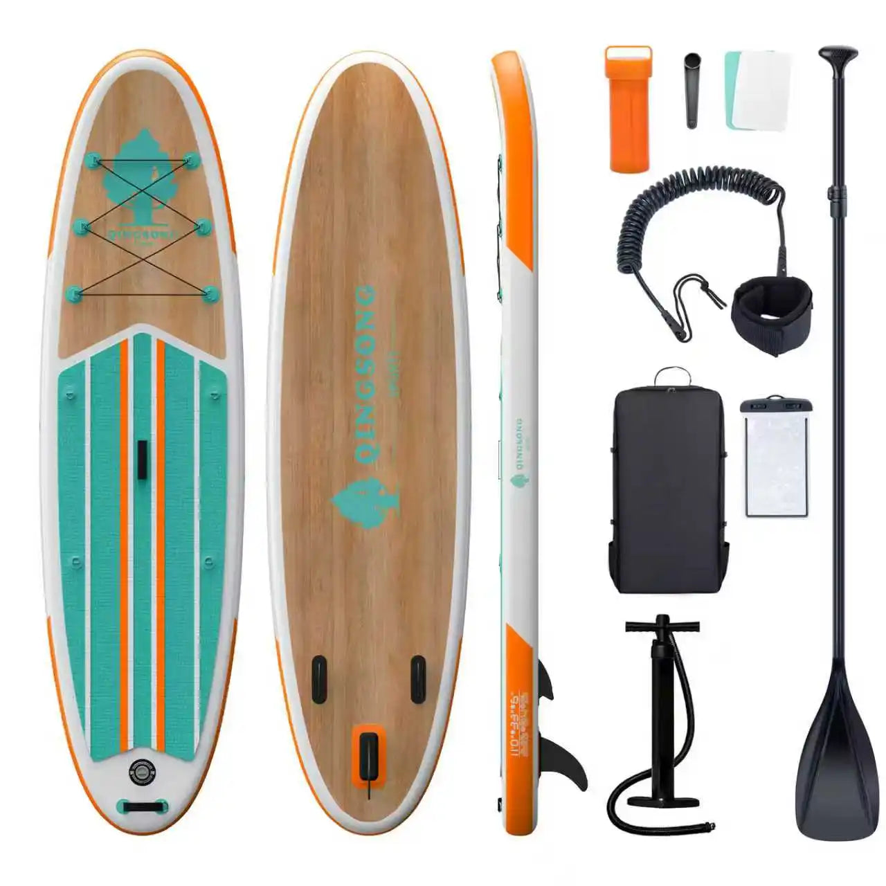 Stand up Paddleboard SUP Inflatable Surfboard Drop Stitch Material Excellent Accessory for Water Sports, product image 4