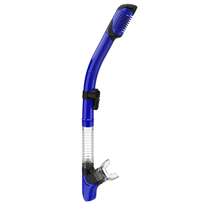Hot-Selling OEM Dry Diving Snorkel Silicone & PVC Breathing Tube for Snorkeling & Underwater Diving, product image 3