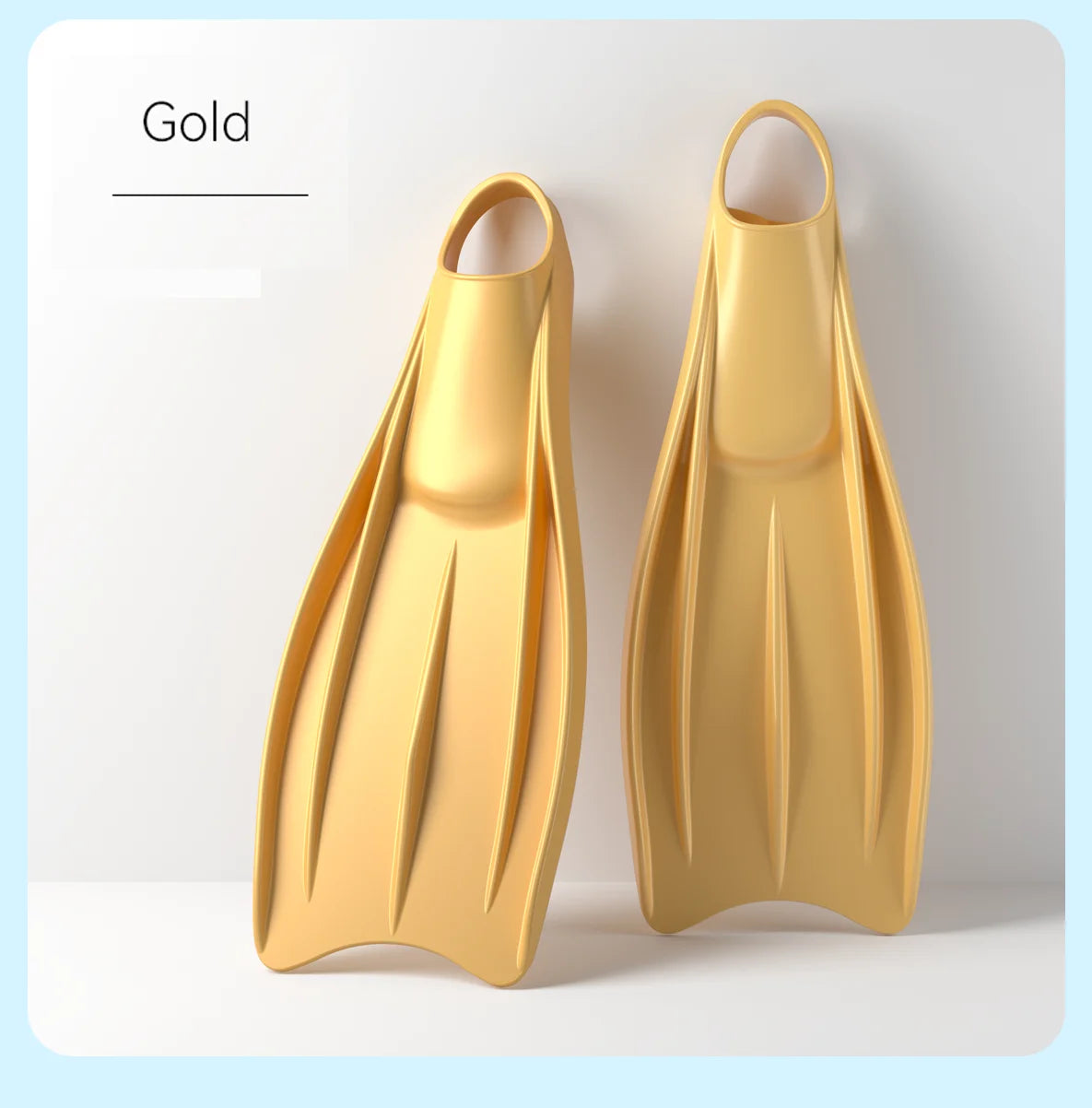 Factory Manufacture Durable TPR New Design Diving Fins for Men and Women Scuba Diving and Freediving, product image 3