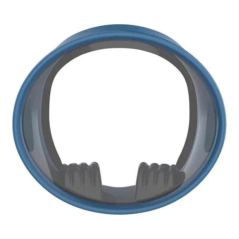 Factory Best Selling Full Face Underwater Wide View Oval Silicone Diving Snorkeling Mask for Diving Spearfishing, product image 2