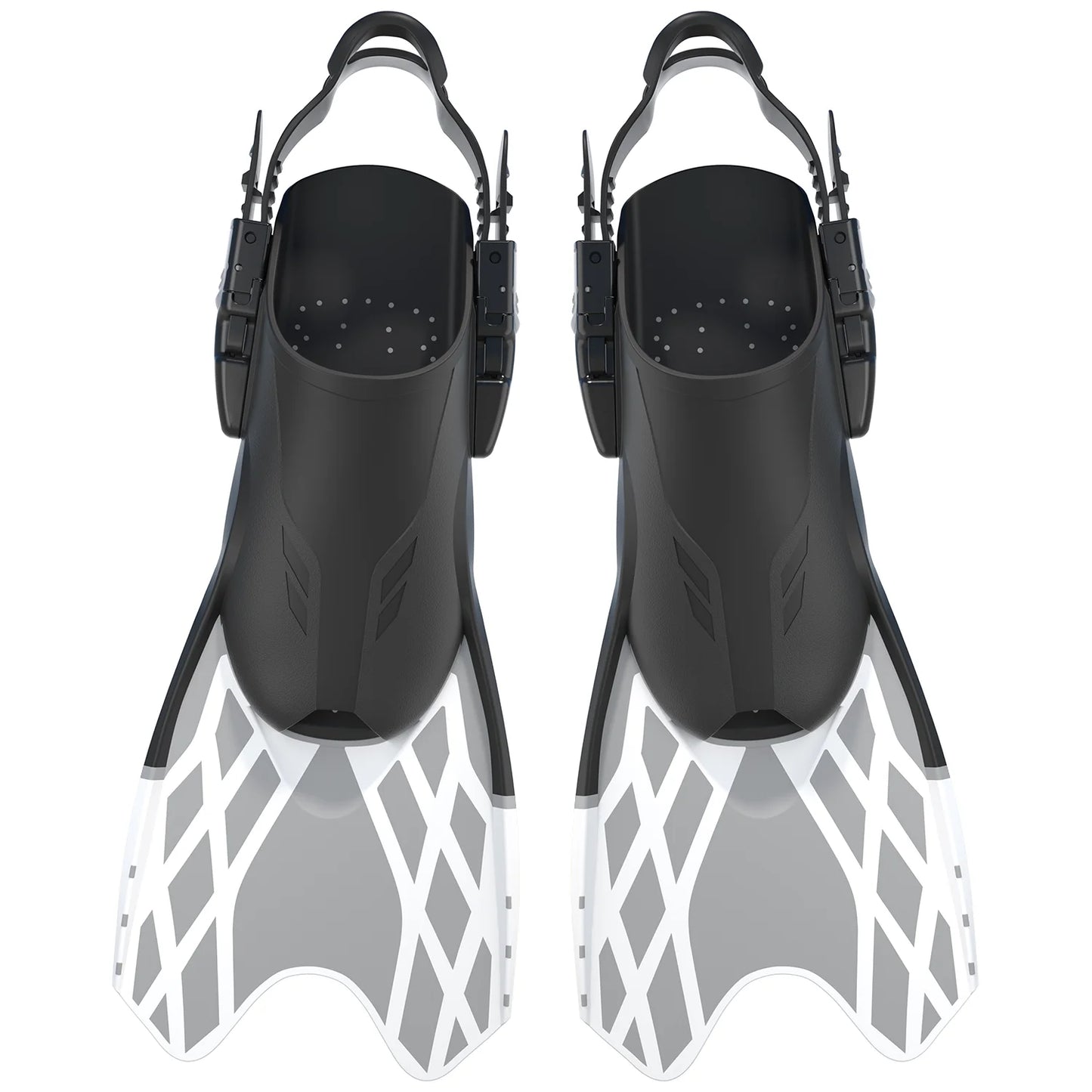 In-Stock Adjustable Adult Colorful Swim Fins for Beach Snorkeling and Diving, product image 2