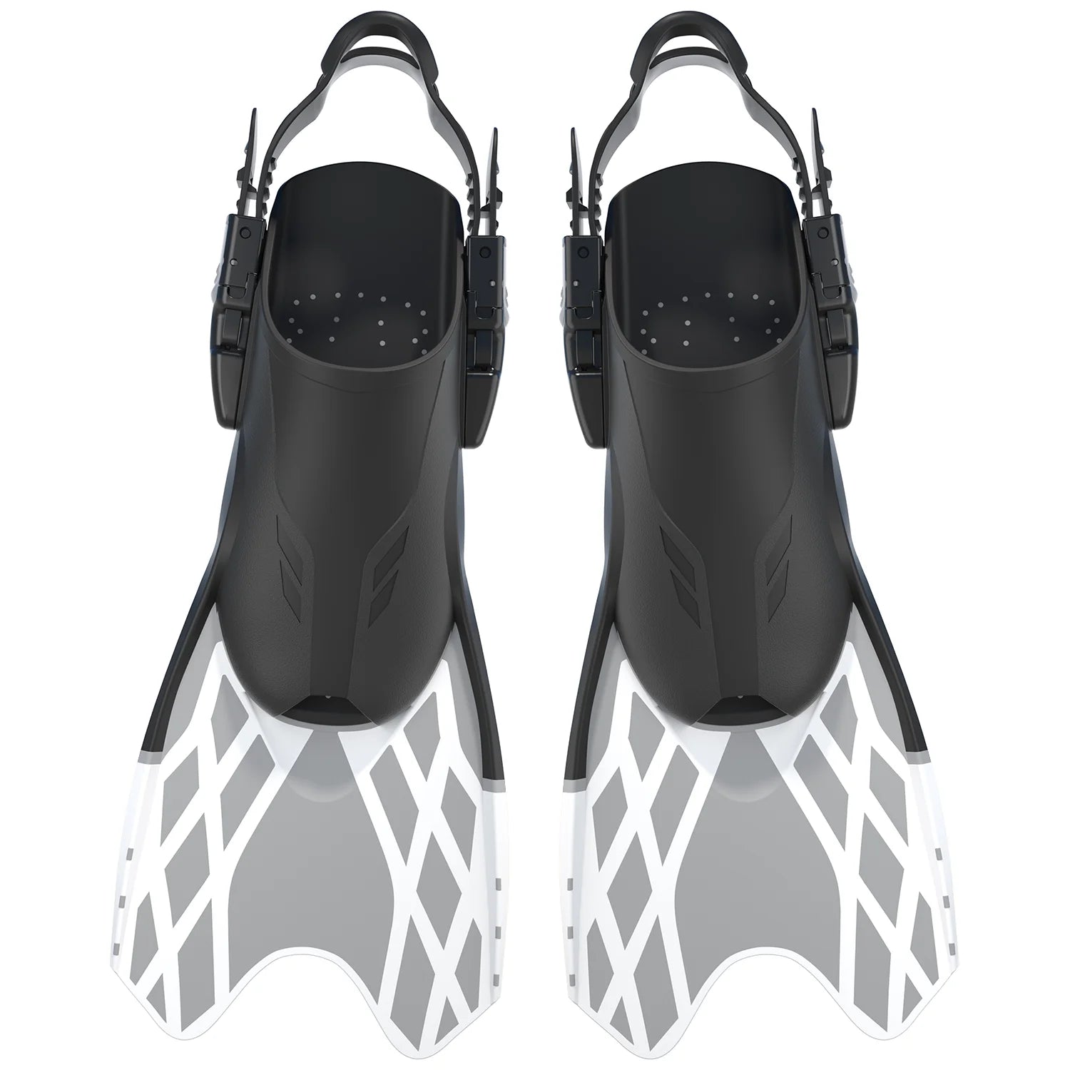 In-Stock Adjustable Adult Colorful Swim Fins for Beach Snorkeling and Diving, product image 2