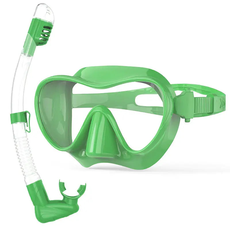 Factory Price Diving Gear Snorkel Mask Set Silicone scuba Diving Mask Dry Snorkel Set, product image 3
