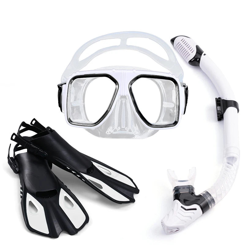 New Snorkeling Set Diving Goggles Snorkeling Equipment Diving Fins Diving Gear Set With Fins Set, product image 2