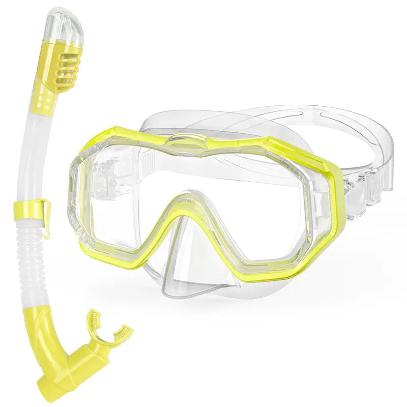 Cheap Adults Panoramic Wide View Snorkel Kit Professional Snorkeling Gear Snorkel Set for Swimming and Diving, product image 2