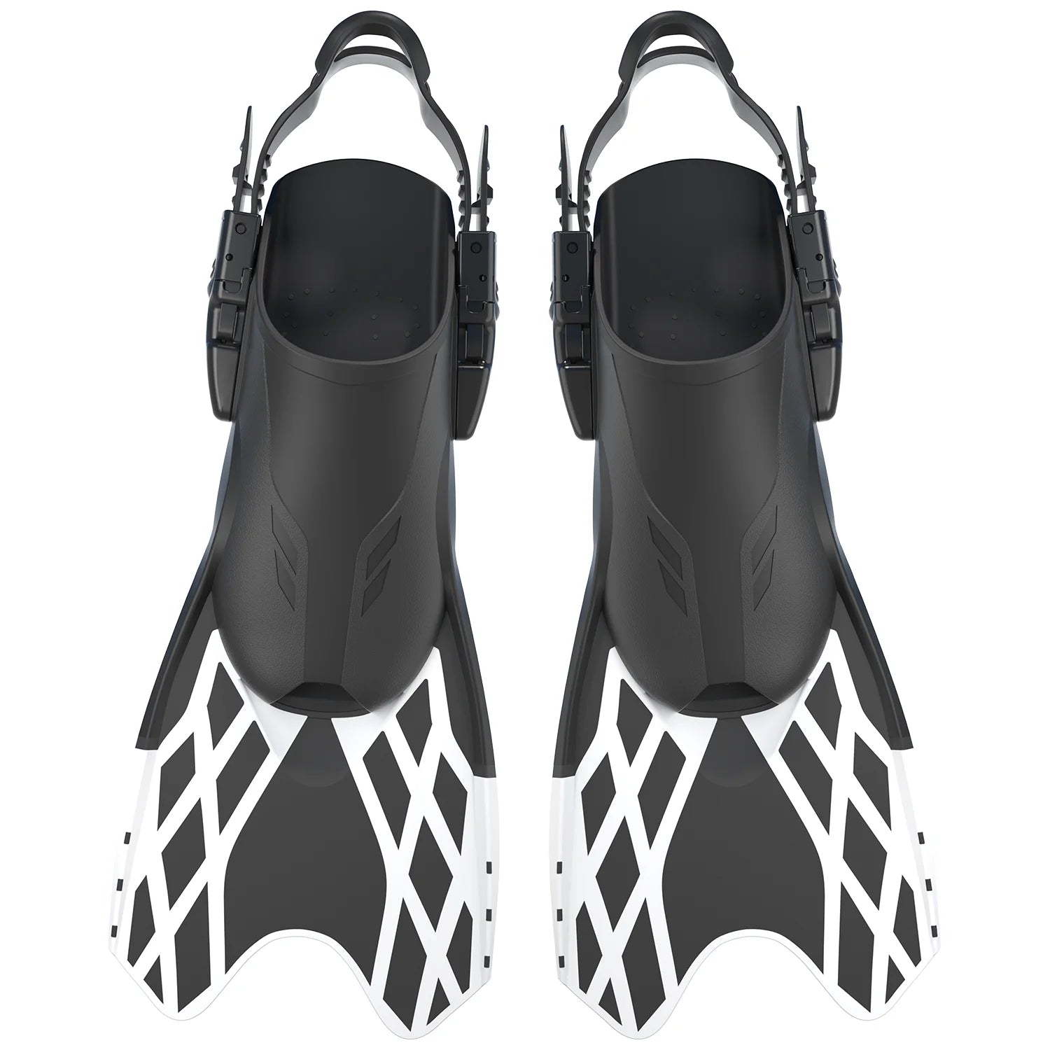 In-Stock Adjustable Adult Colorful Swim Fins for Beach Snorkeling and Diving, product image 3