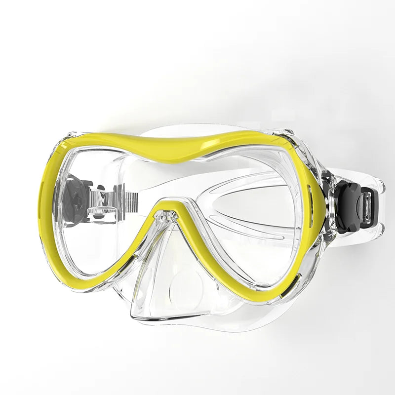 Top Dive Mask for Scuba Diving Silicone Comfort Anti Fog Leak Proof UV Shield Anti Fog Lens Adjustable Silicone Dive Mask, product image 3