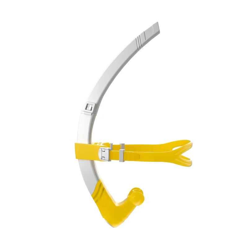 Elastic Headband Small Resistance Large Caliber Front Snorkel for Swimming Freestyle Training Made Durable Silicone, product image 2