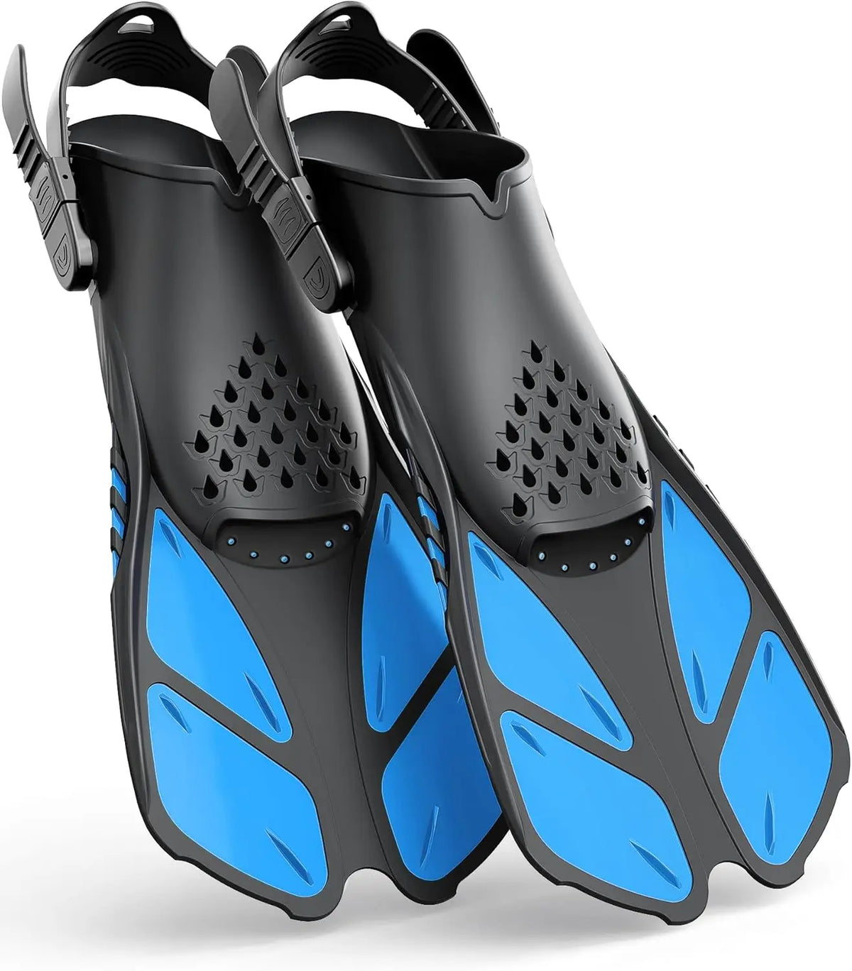 Durable Open Heel Adjustable Rubber Training Scuba Dive Swimming Fins for Child & Adult, product image 4
