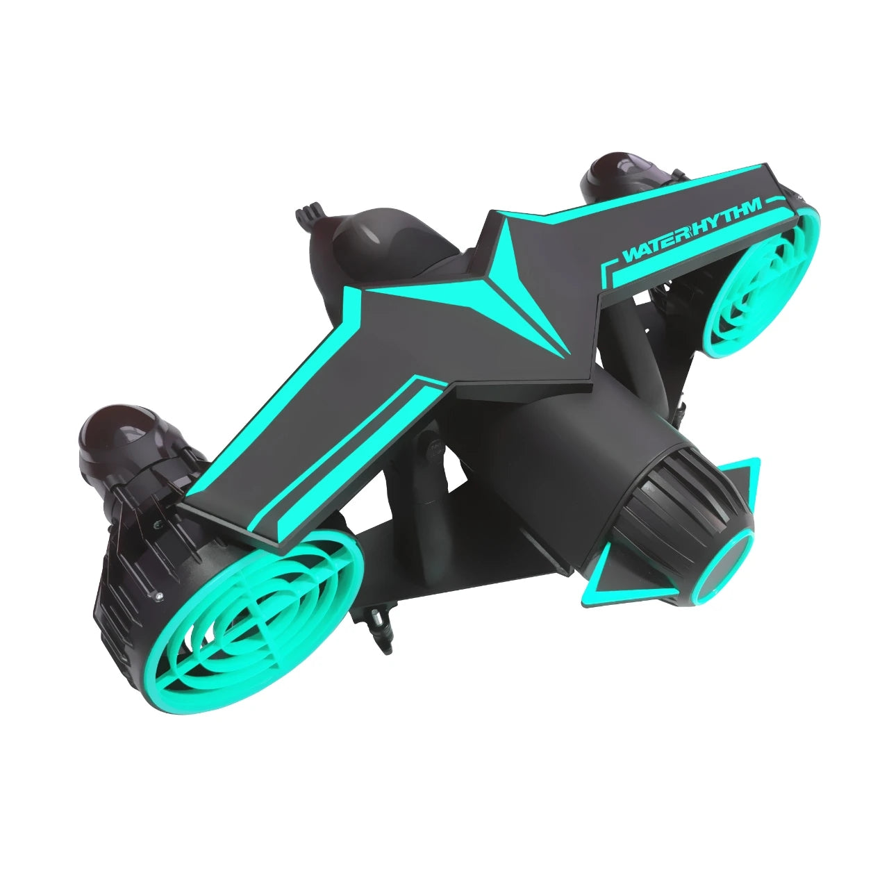 Powerful 1000W Electric Underwater Scooter 30m/100ft Depth 2m/s High Speed Dual Engine Sea Scooter for Snorkeling & Diving, product image 2