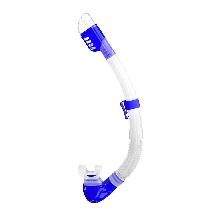 Factory OEM Custom High Quality Freediving Equipment Silicone Foldable Snorkel for Swimming & Snorkeling, product image 2