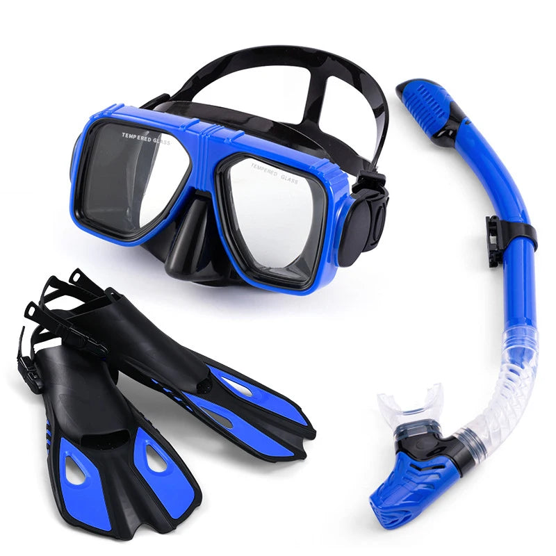New Snorkeling Set Diving Goggles Snorkeling Equipment Diving Fins Diving Gear Set With Fins Set, product image 4