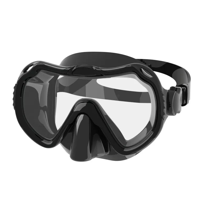 Logo Free Diving Liquid Silicone Scuba Diving Snorkel Mask Silicone Waterproof Adult Dive Swimming Mask, product image 5