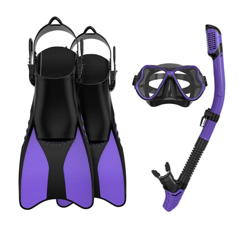Factory Price Songxin Brand Adjustable Swimming Fins Diving Equipment Set with Custom Logo for Adults, product image 5